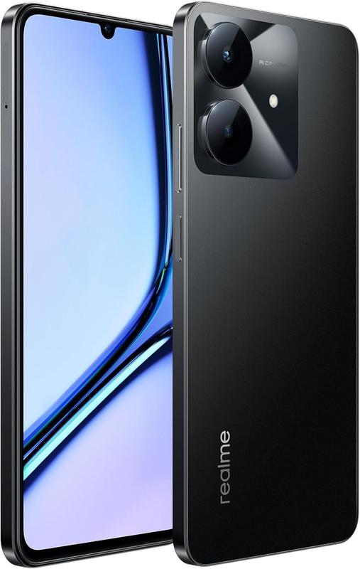 Realme Note 60X 64GB Global 3GB Preto 4G Dual SIM, 4GB RAM, Câmera